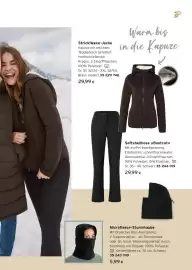 Tchibo Eduscho Flugblatt Seite 17: Strickfleece-Jacke €29,99, Softshellhose Bootcut €29,99