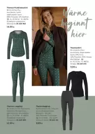 Tchibo Eduscho Flugblatt Seite 28: Thermo-Funktionsshirt €14,99, Thermo-Leggings €12,99