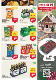 MPreis Flugblatt woche 45 Seite 13: Stiegl Goldbräu €5,29, Takis Chips €2,99
