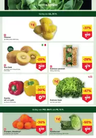 MPreis Flugblatt woche 45 Seite 2: M Erdnüsse geröstet €1,79, Kiwi Gold €2,99