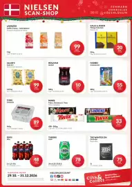 Nielsen's Discount tilbudsavis Side 1: LAVAZZA €99,00, ALLAN'S €99,00