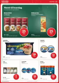 Nielsen's Discount tilbudsavis Side 9: AMANDA Yellowfin tun €12,00, AMANDA MSC luksusrogn €39,00