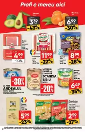 Catalog PROFI săptămâna 44 Pagină 2: Caroli crenvurști de porc €11,99, Aviko cartofi cu usturoi €8,99