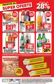 Catalog PROFI săptămâna 44 Pagină 4: Schweppes la băutură răcoritoare, Bere Neumarkt €2,99