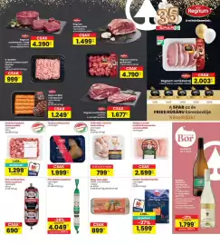 Interspar akciós újság hét 44 Oldal 10: Nagy Tesó tojás €899,00, Székely Csürke csirkemellfű €2.599,00