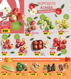 Interspar akciós újság hét 44 Oldal 15: Avokádó €999,00, Gyömbér €1.699,00