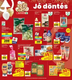 Interspar akciós újság hét 44 Oldal 2: Pöttvös tejital €299,00, Master Good western csirkenuggets €1.799,00