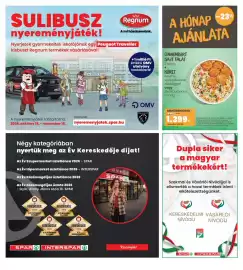 Interspar akciós újság hét 44 Oldal 38: Camembert sajt falat €1.399,00