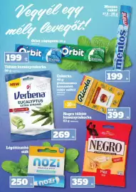 Family Diszkont akciós újság hét 44 Oldal 10: Nozi inhaláló stift €250,00, Verbena cukorka €269,00
