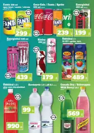 Family Diszkont akciós újság hét 44 Oldal 20: Kinley €179,00, Monster energy €439,00