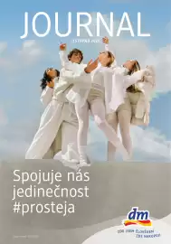 Dm drogerie leták Strana 1: JOURNAL LISTOPAD 2026 Spojuje nás jedinečnost #prosteja Datum vydání: 29.10.2026 dm ZDE JSEM