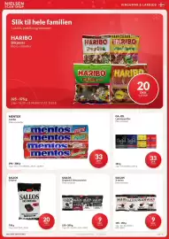 Nielsen Discount reklamblad Sida 19: Sallos x-serien €9,00, Mentos jumbo €4,40