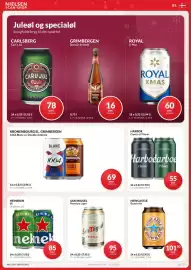 Nielsen Discount reklamblad Sida 33: Newcastle Brown Ale €101,50, Kronenbourg 1664 Blanc el. Double Ambree €69,00