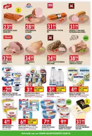 Sklepy Doroty gazetka tydzień 44 Strona 2: Soczysty Schab w Przyprawach Madej Wróbel €34,99, Napój Actimel €6,99