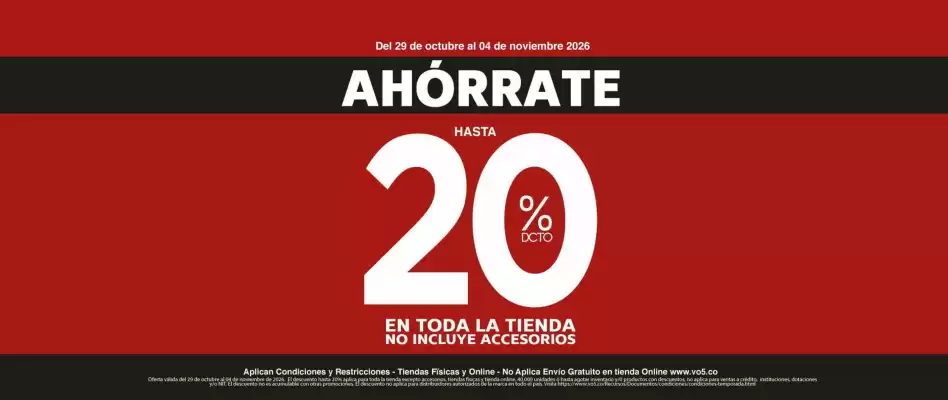 VO5 (válido hasta 6-11)