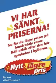Prisma Mat reklamblad Sida 5: Bra mat VI HAR SÄNKT PRISERNA! Nu får du lägre priser på hundratals varor. Håll utkik efter