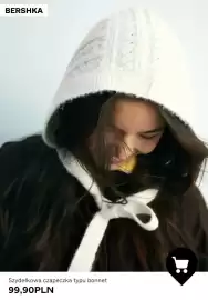 Bershka gazetka tydzień 44 Strona 2: Szydełkowa czapeczka typu bonnet Bershka €99,90