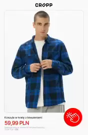 Cropp gazetka tydzień 44 Strona 3: Koszula w kratę z kieszeniami Cropp €59,99