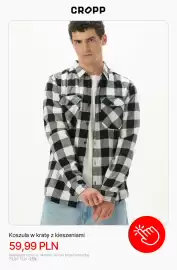 Cropp gazetka tydzień 44 Strona 9: Koszula w kratę z kieszeniami Cropp €59,99