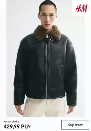 H&M gazetka tydzień 44 Strona 3: Kurtka pilotka H & M €429,99