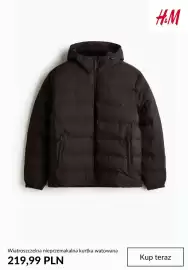 H&M gazetka tydzień 44 Strona 7: Wiatroszczelna nieprzemakalna kurtka watowana H & M €219,99
