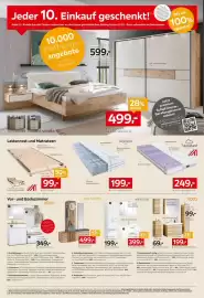 XXXLutz Prospekt woche 44 Seite 4: Träumeland Kaltschaummatratze €249,00, Welnova Badezimmer 3tlg. €399,00