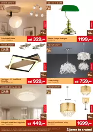 Asko leták Strana 4: Osvětlení Boba €329,00, Pegasus stropní osvětlení €449,00