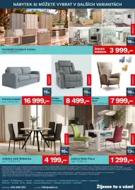 Asko leták Strana 4: Impakt Pohovka €16.999,00, Christine €8.499,00