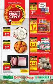 Biedronka Polsko leták Strana 1: Mandarynka €5,99, Tarczyński kabanosy €1,00