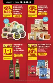 Biedronka Polsko leták Strana 10: = CZWARTEK SOBOTA 29.10-31.10 DRUGI WSZYSTKIE 50% TANIEJ Drugi tańszy produkt 50% taniej