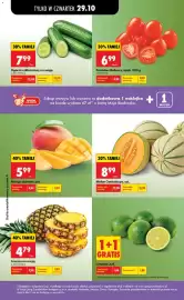 Biedronka Polsko leták Strana 33: Melon Cantaloupe €8,99, Mango dojrzale €5,99