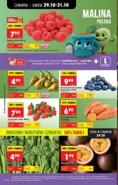 Biedronka Polsko leták Strana 36: Borówka Amerykańska €9,99, Gruszka Konferencja €4,99