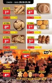 Biedronka Polsko leták Strana 54: Bułka z żółtym serem €1,35, Croissant z nadzieniem orzechowo-kakaowym €269,00
