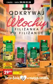 Biedronka Polsko leták Strana 68: Gusto Bello kawa ziarnista €29,99