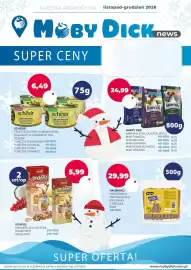 Moby Dick gazetka Strona 1: Happy Dog Karma Sucha Dla Psa €24,99, Vitapol Smakers dla gryzoni Warzywny Owocowy €5,99