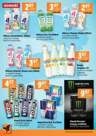 Jubilat gazetka Strona 16: Woda Jurajska €3,57, 4Move Vitamin Water zero €3,47