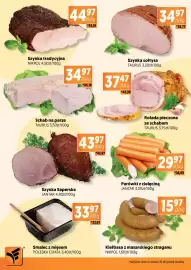 Jubilat gazetka Strona 2: Szynka sołtysa Taurus €34,97, Kiełbasa z masarskiego straganu NIKPOL €15,97