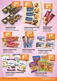 Jubilat gazetka Strona 9: Żelki Haribo €3,97, Ciastka z kremem Biscoff €4,97