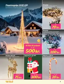 Hi five tilbudsavis uge 44 Side 5: Julemand m. 60 LED €200,00, Rensdyr 300 LED €75,00