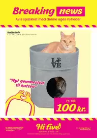Hi five tilbudsavis uge 44 Side 1: Kattehule €100,00