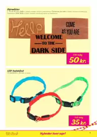 Hi five tilbudsavis uge 44 Side 5: LED-halsbånd €35,00, Frit valg €50,00