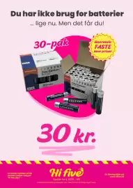 Hi five tilbudsavis uge 44 Side 8: Grundig Zinc Carbon R6 1.5V €30,00