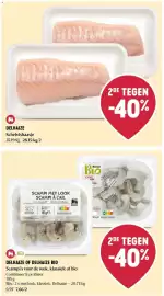 Delhaize folder week 45 Pagina 14: Schelvishaasje €28,15, Scampi's voor de wok, klassiek of bio €7,66