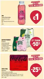 Delhaize folder week 45 Pagina 30: Spa active electrolyte €1,00, Coca-Cola Flavours €4,42