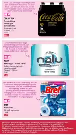 Delhaize folder week 45 Pagina 47: Coca-Cola Zero caffeine €14,09, Nalu zero sugar white citrus €9,69