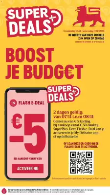 Delhaize (geldig t/m 11-11)