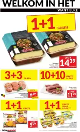 Intermarché folder week 45 Pagina 2: Hamburgerfestival €6,29, Droge worsten €11,00