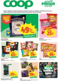 Coop reklamblad vecka 45 Sida 1: Pågen bröd €19,00, Grandiosa pizza €99,00