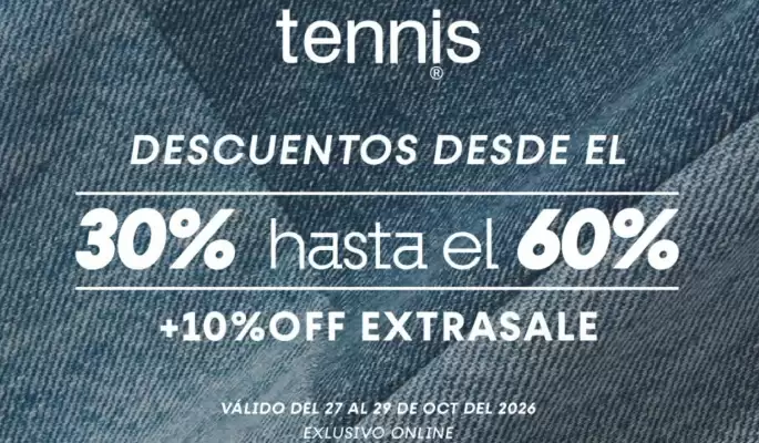 Tennis (válido hasta 31-10)