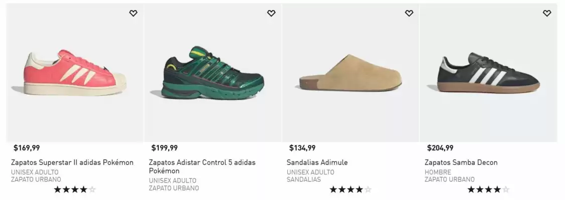 Adidas (válido hasta 17-01)